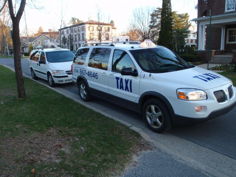 Nittany Taxi serving our customers